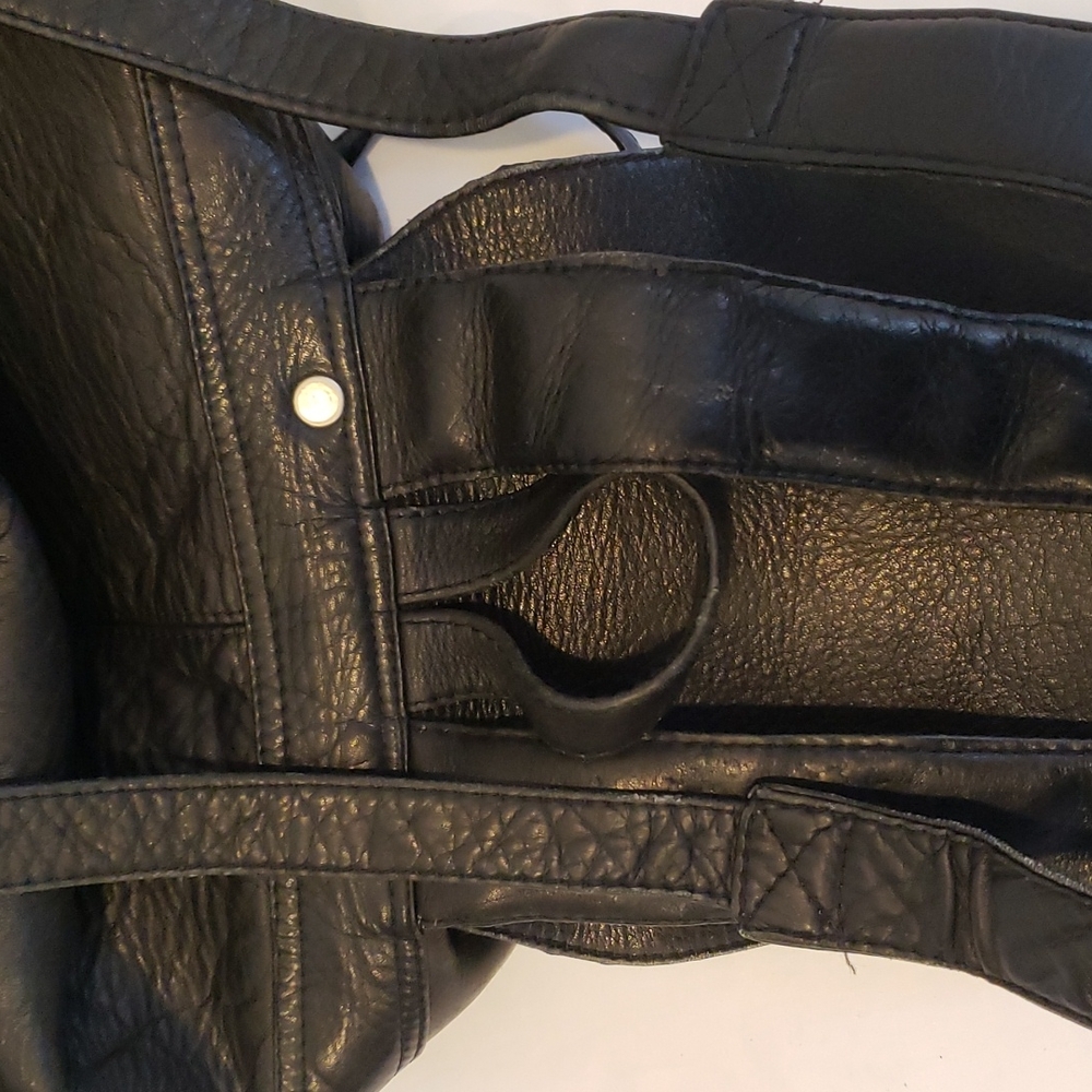 Genuine Leather Backpack  Multi-functional Elegant unisex - Picture 15 of 16